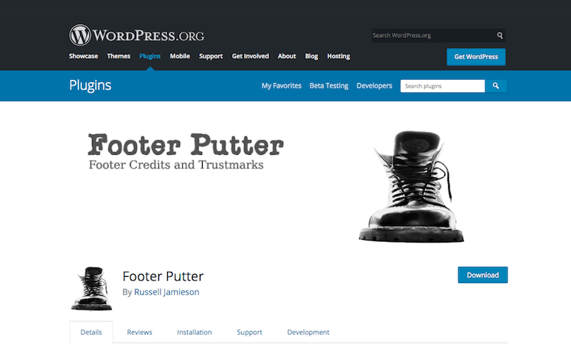 Footer Putter﻿