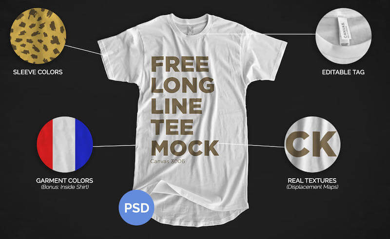 Free+Longline+T-shirt+Mockup