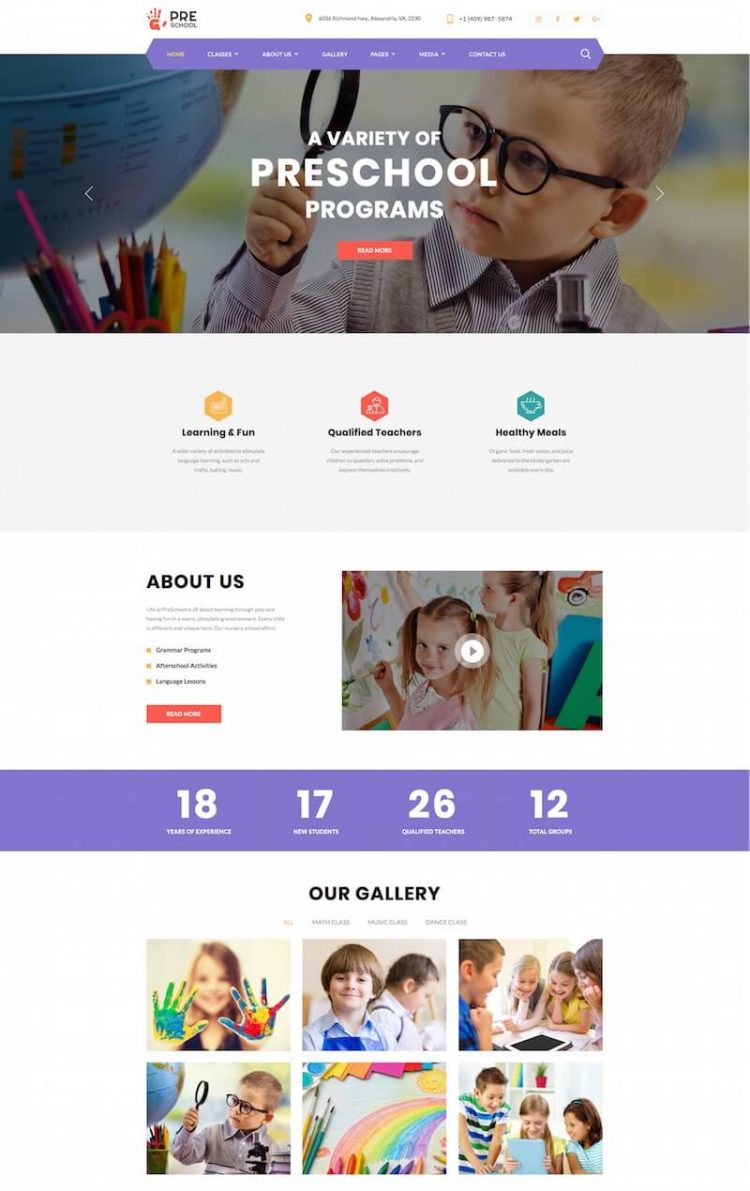 13-best-school-website-templates-2023-begindot