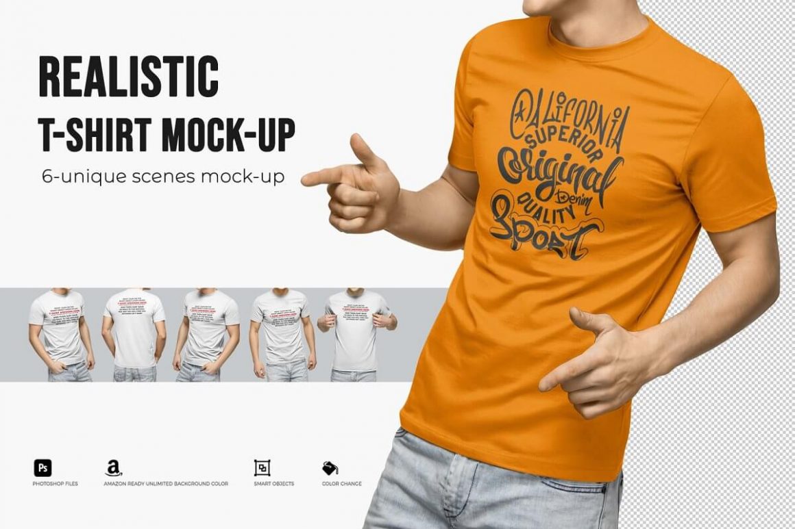 Download 30 Best T Shirt Mockups For Inspiration