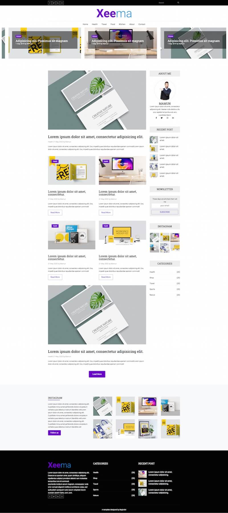 Xeema HTML5 Template Xeema HTML5 Template