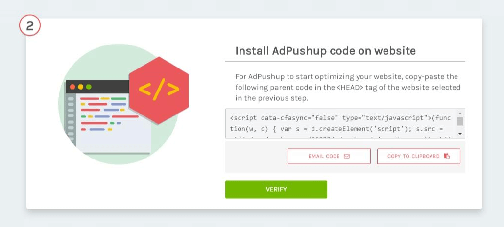 AdPushup Onboarding