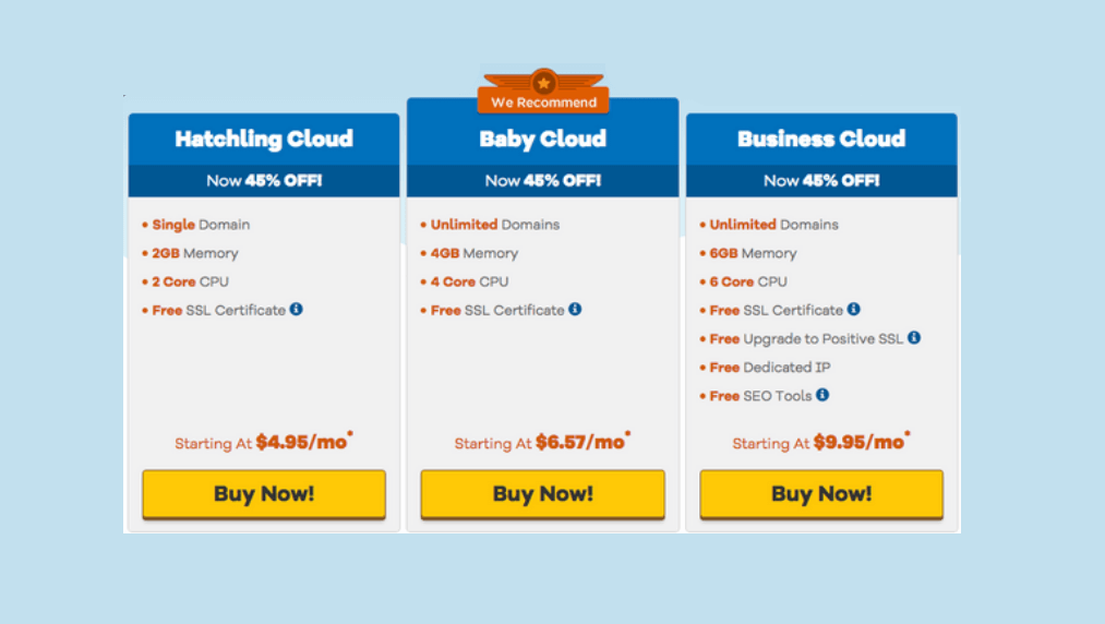 HostGator Cloud Hosting