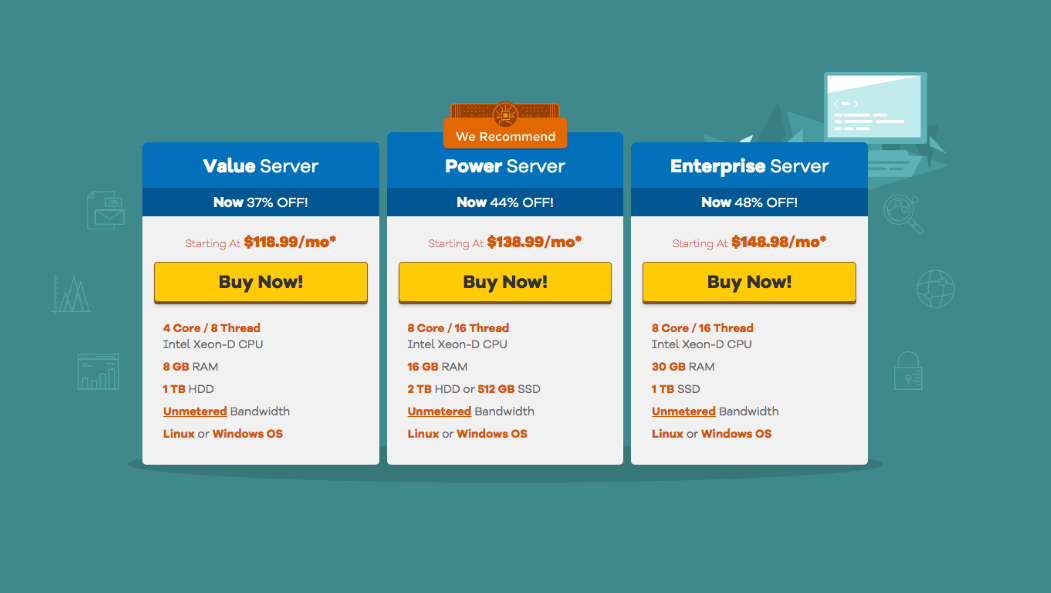 HostGator Dedicated Hosting