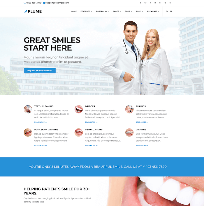 PLUME HTML5 Multi Purpose Template PLUME HTML5 TEMPLATE