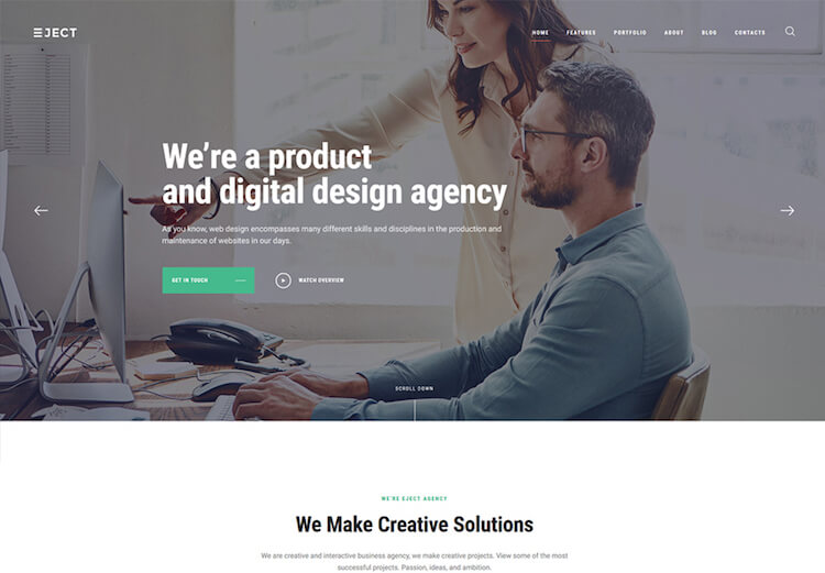 eject web studio creative agency Eject