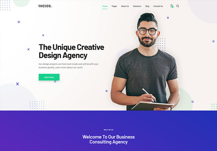 rhodos a colossal multipurpose wordpress theme Rhodos