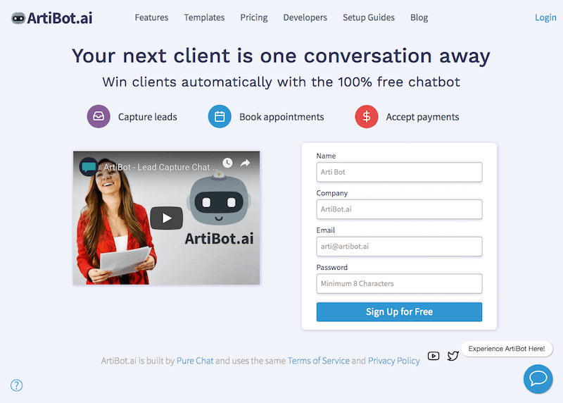 ArtiBot ArtiBot.ai