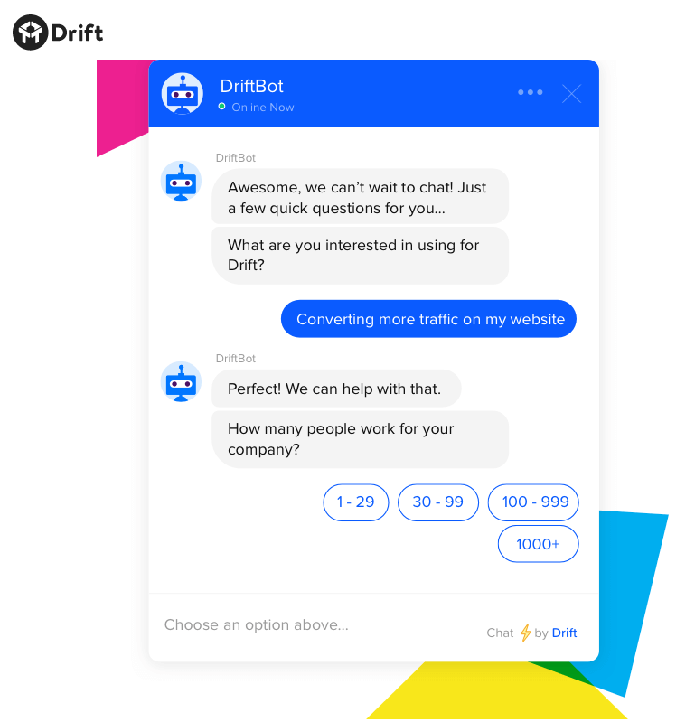 Drift Drift Chatbot