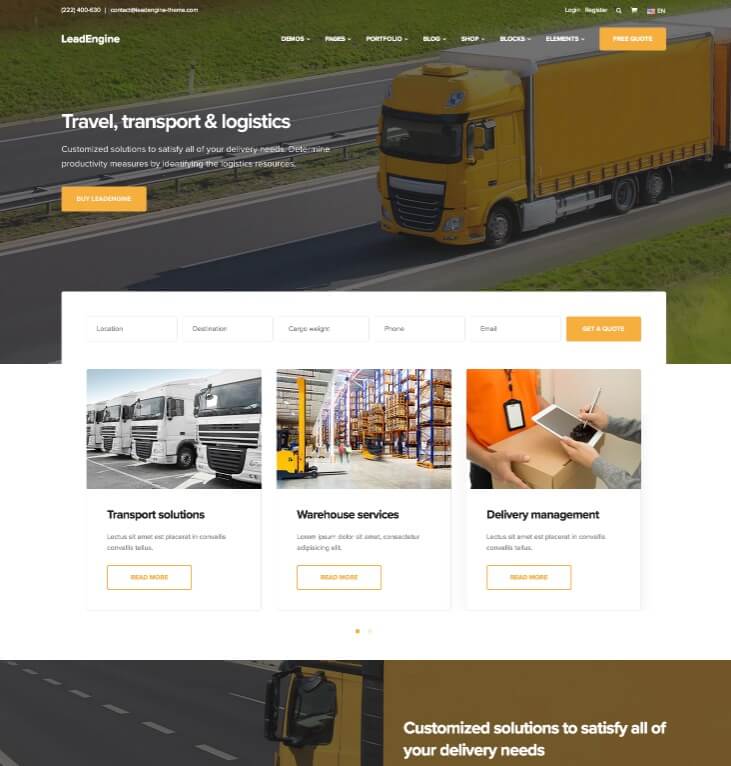 LeadEngine LeadEngine Theme