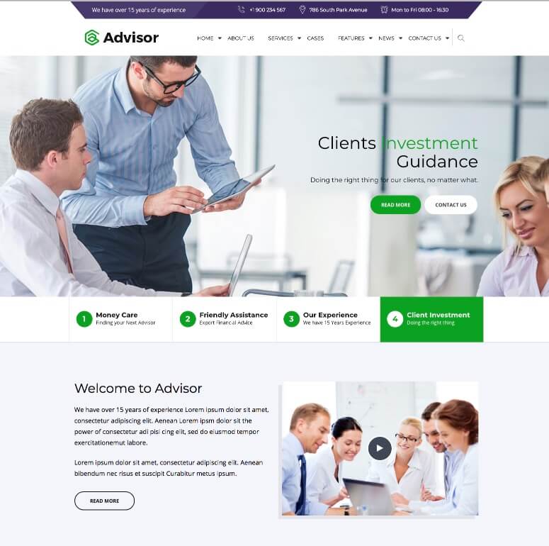 Advisor-Theme