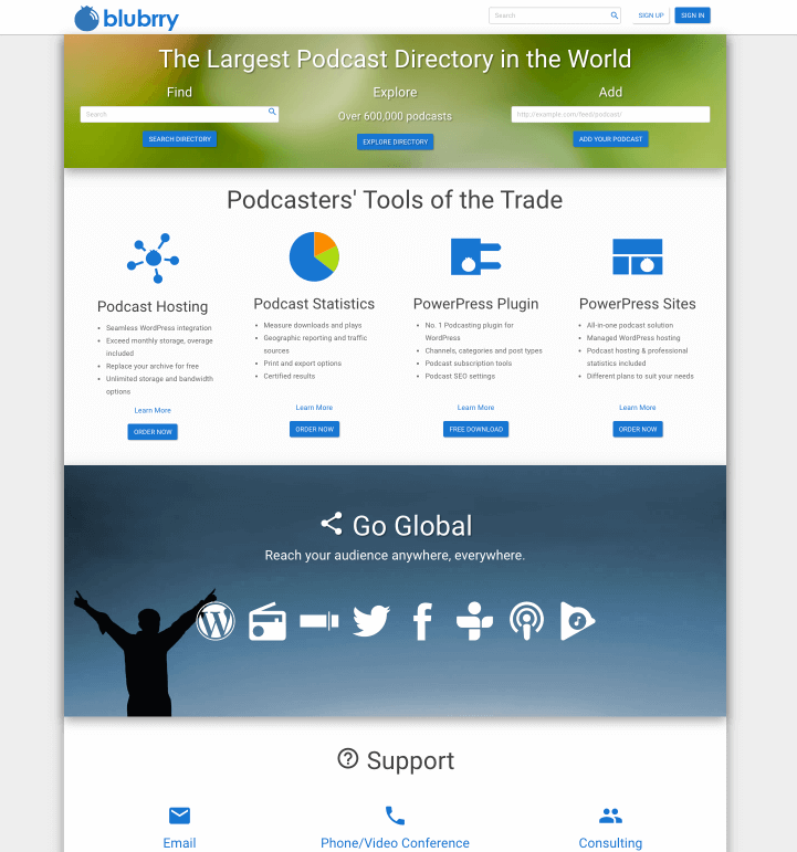 Blubrry Blubrry Podcast Hosting