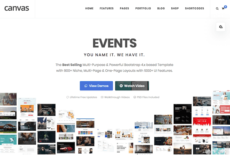 Canvas HTML Template Canvas HTML Template
