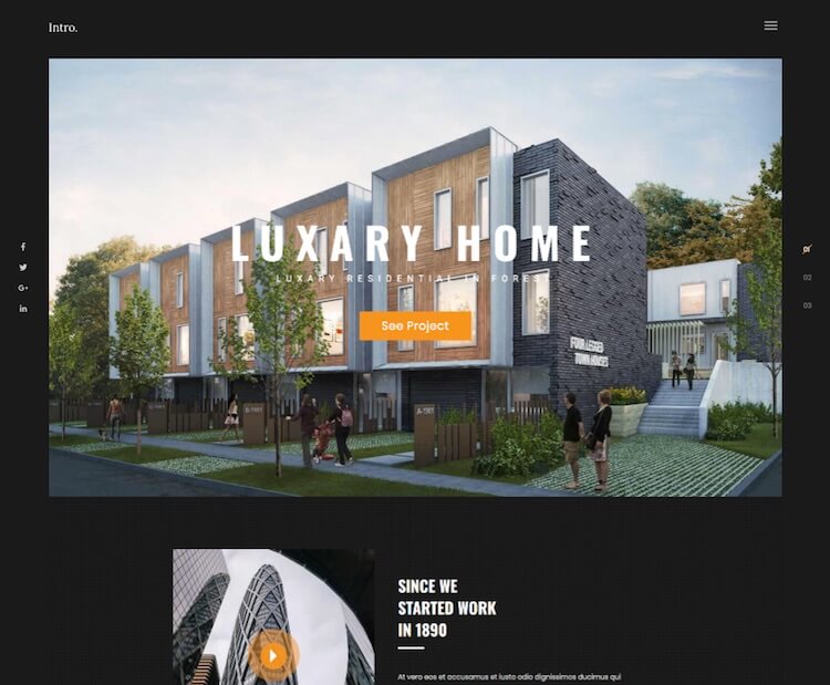 Intro Intro HTML5 Template