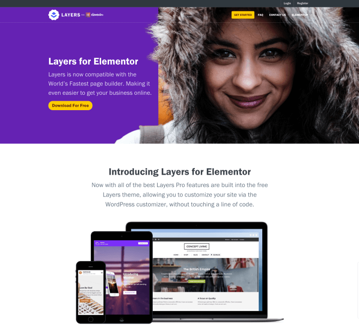 Layers Layers Theme