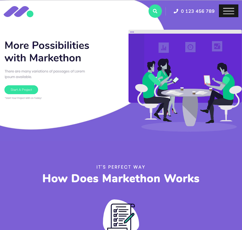 Markethon Template Markethon Template
