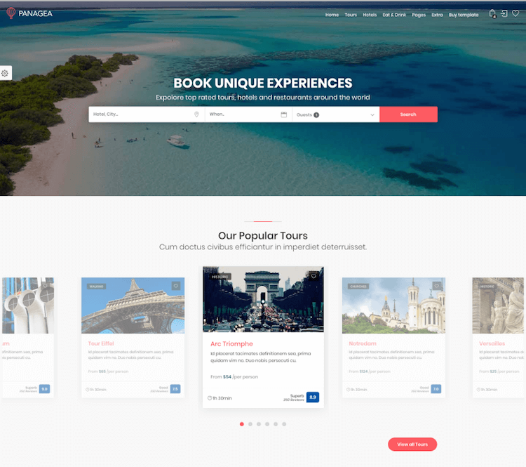 Panagea HTML Template