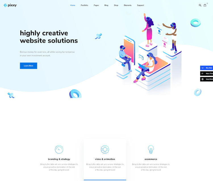 Pixxy Pixxy Theme