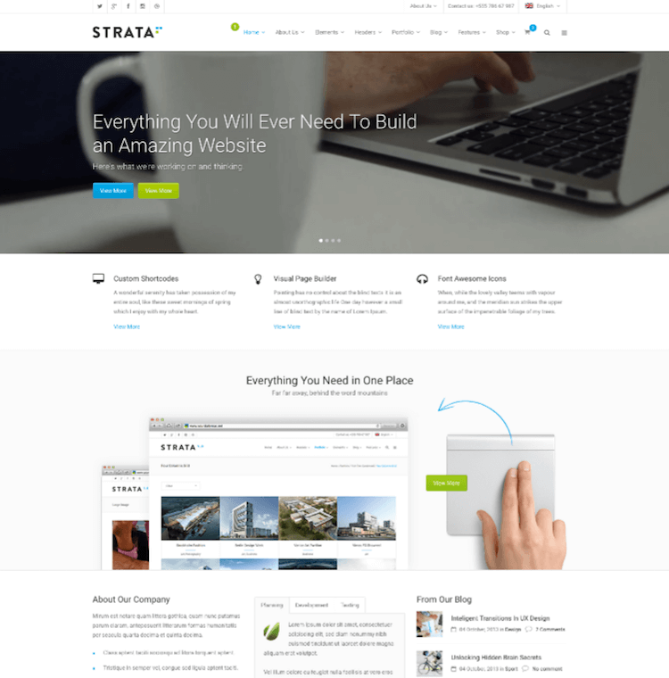 Strata Multi Purpose Theme Strata Multi Purpose Theme