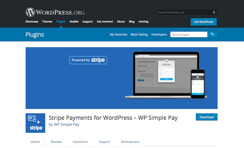 Stripe Payment Gateway for WordPress