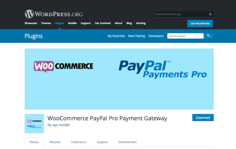 WooCommerce PayPal Pro Payment Gateway PayPal Pro for WooCommerce Sites