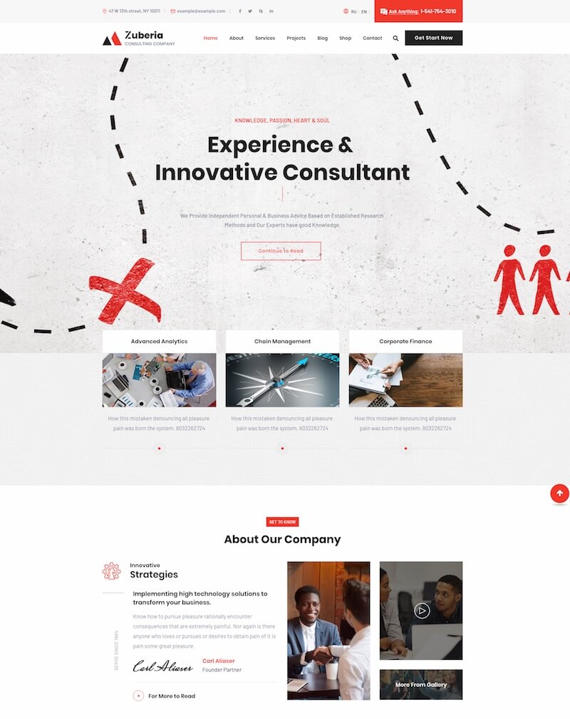 Zuberia HTML Template Zuberia HTML Template