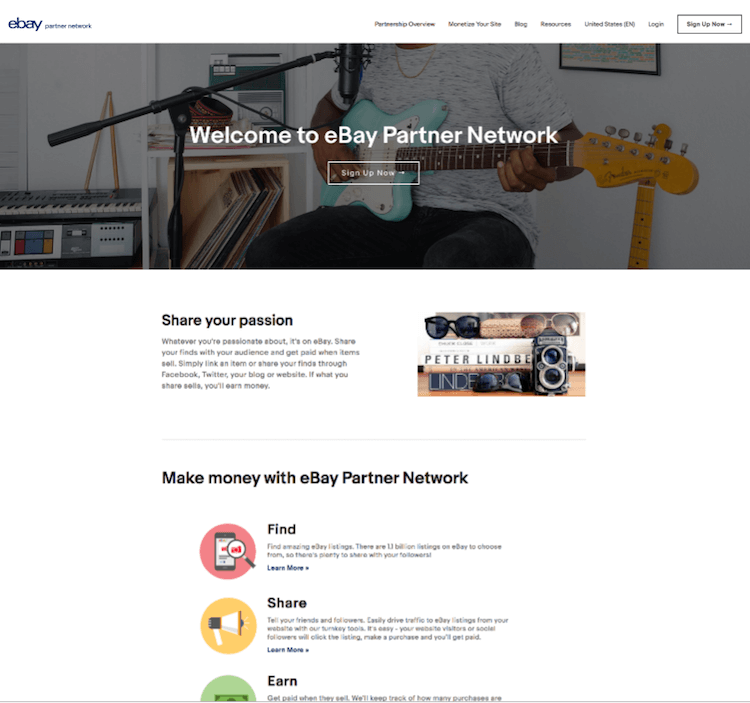 eBay Partner Network