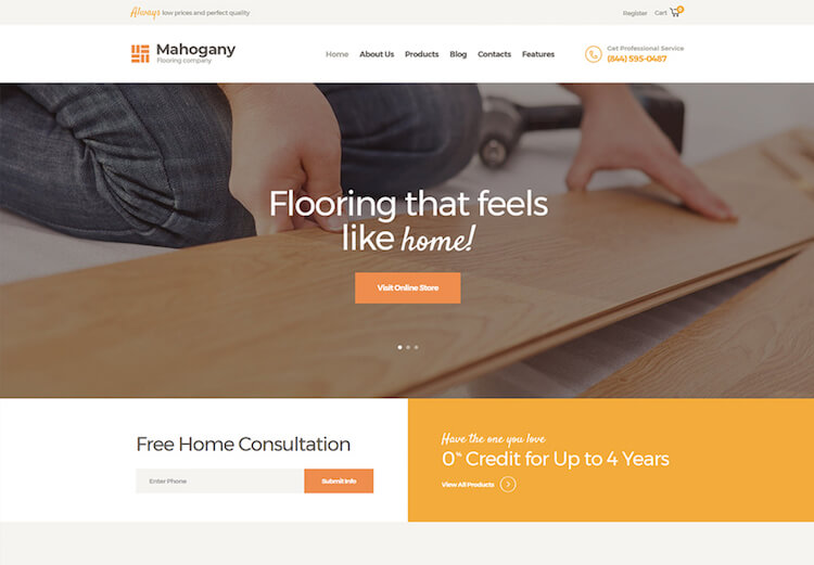 Mahogany Theme