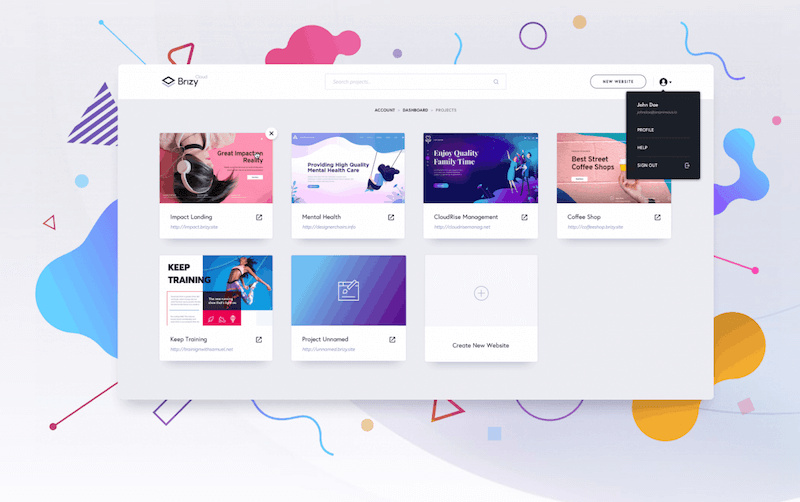 Brizy Cloud Features