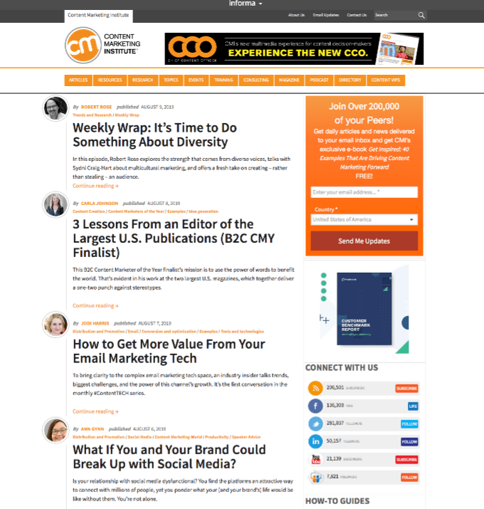 Content Marketing Institute Blog Content Marketing Institute Blog