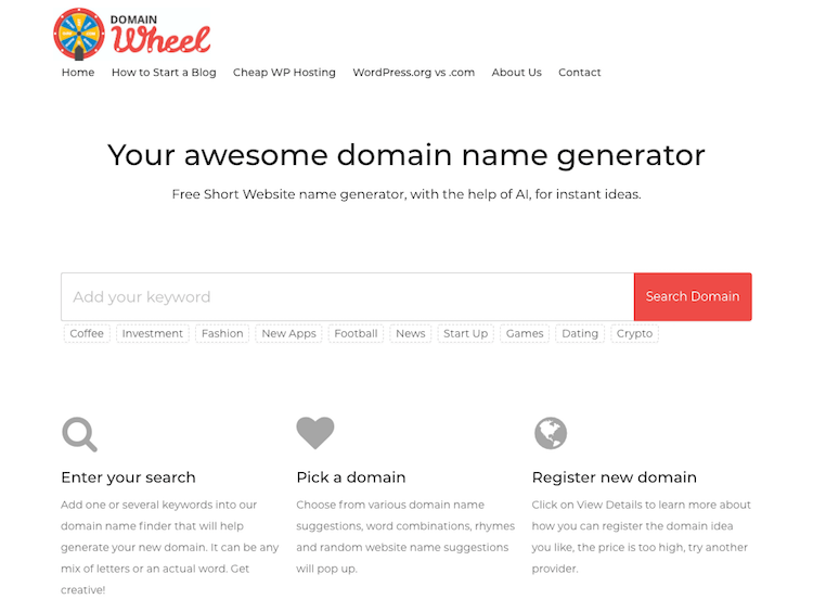 Domain Wheel Domain Wheel