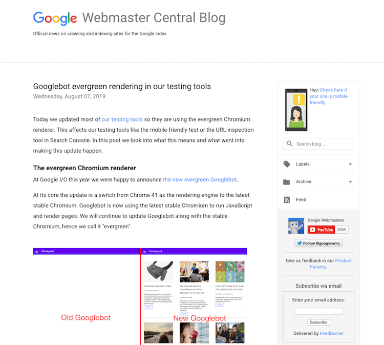 Google Webmaster Central Blog