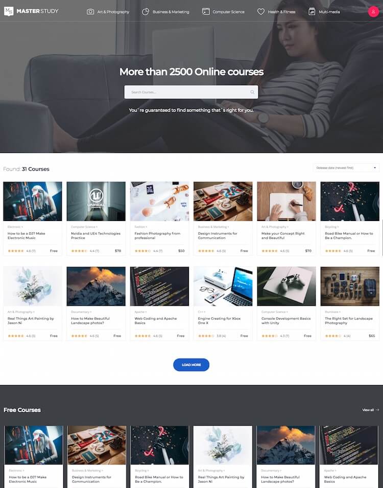 Online Course Plugin MasterStudy LMS