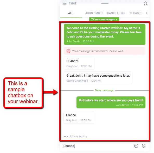 Running Your Webinar Chat with Your Audience