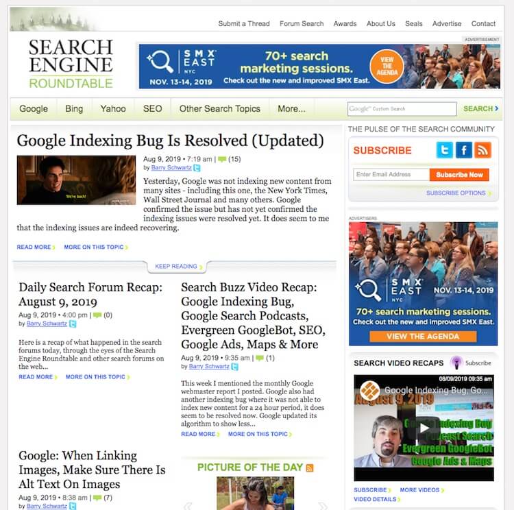 Search Engine Roundtable Search Engine Roundtable