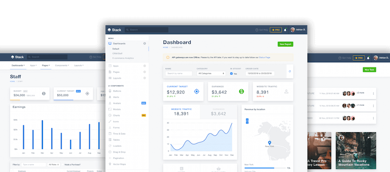 Stack Admin Dasboards STACK ADMIN DASHBOARDS