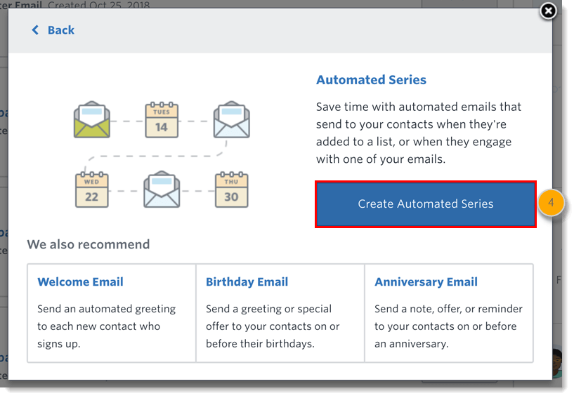 Constant Contact Email Automation