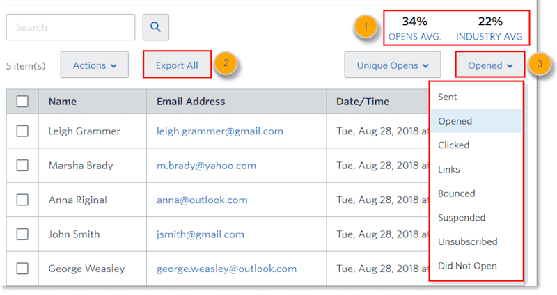 Email Tracking