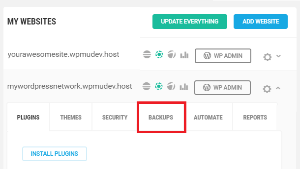 My Website Backup My-Website-Backup