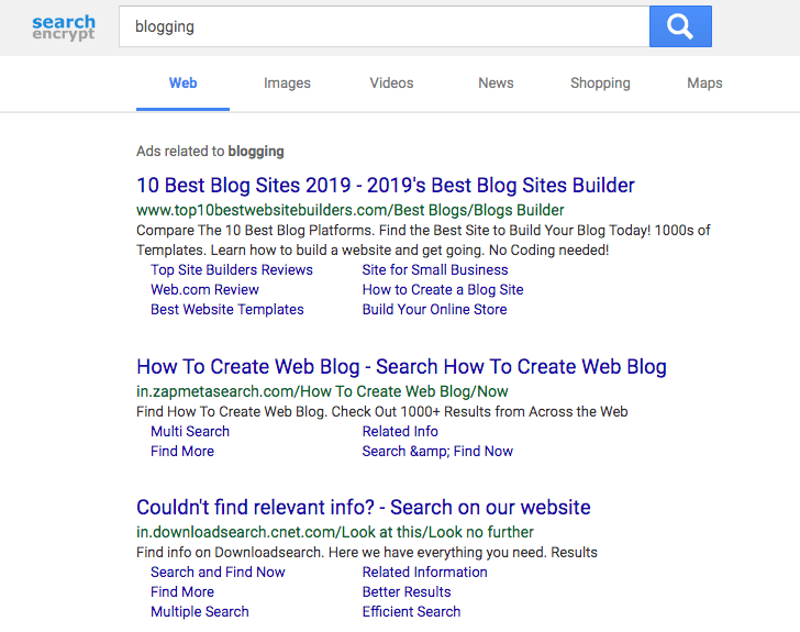 Search Encrypt Search Encrypt