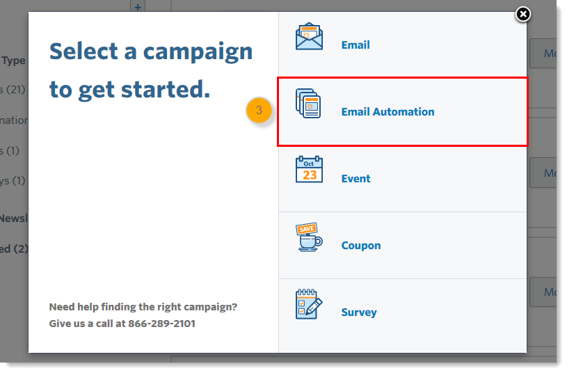 select-a-campaign-to-get-started