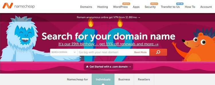 1 4 Namecheap