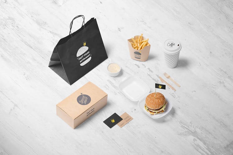 Burger Store Mockup Creator