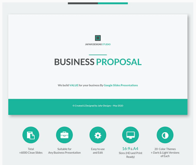 Business Proposal Google Slides Template Business Proposal Google Slides Template