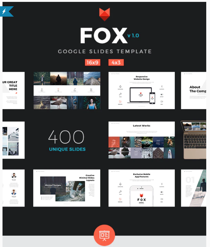 Fox Google Slides Template Fox Google Slides Template