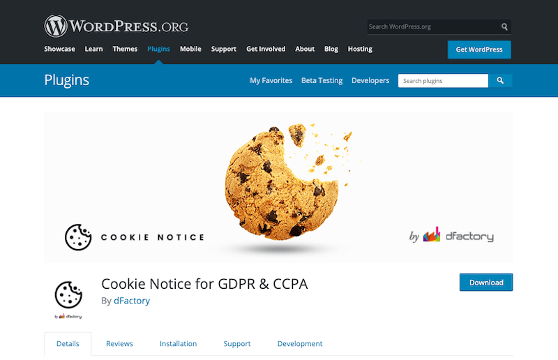 Cookie Notice for GDPR & CCPA