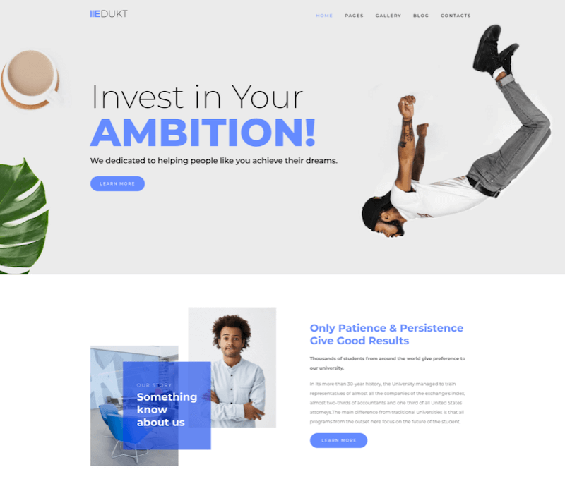 Edukt Education Joomla Template Edukt Education Joomla Template