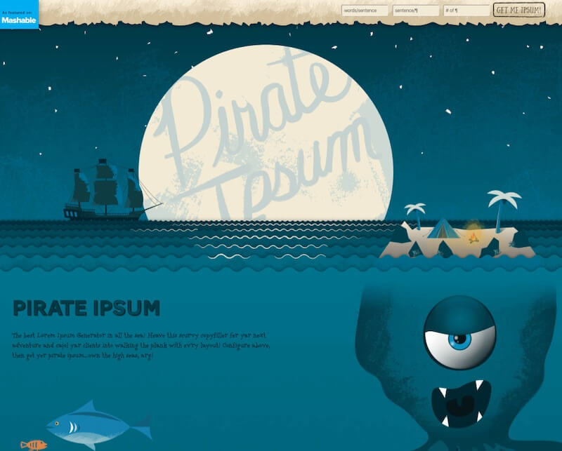 Pirate Ipsum