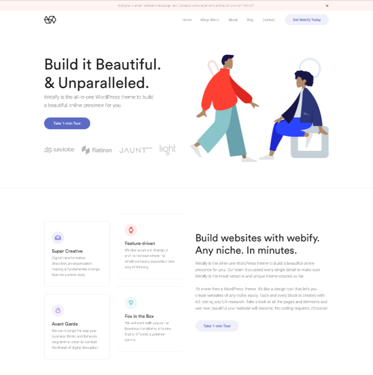 Webify Creative Theme Webify Creative Theme