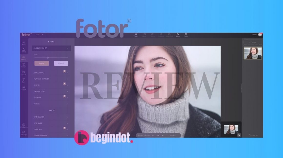 Footer Photo Editor Review